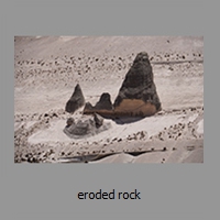 eroded rock